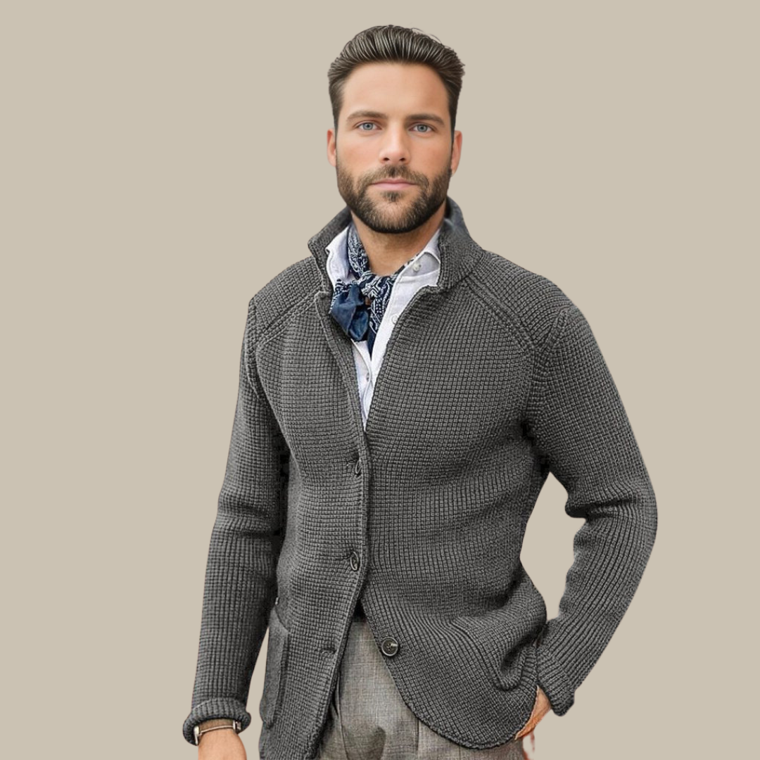 Noah Cardigan | Classic Knitted Cardigan with Buttons