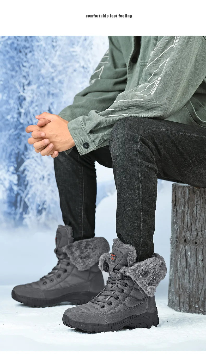 Thomas - Winter Wandelschoenen | Grote en stoere sneeuwstampers