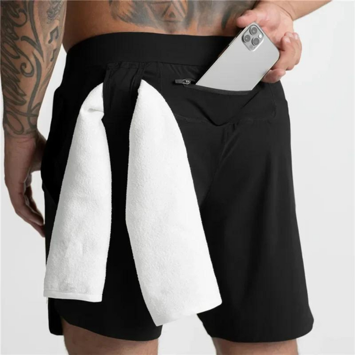 Wallice - Zomer Sneldrogende Ademende Bodybuilding Shorts