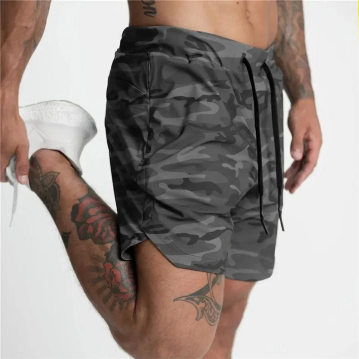 Wallice - Zomer Sneldrogende Ademende Bodybuilding Shorts