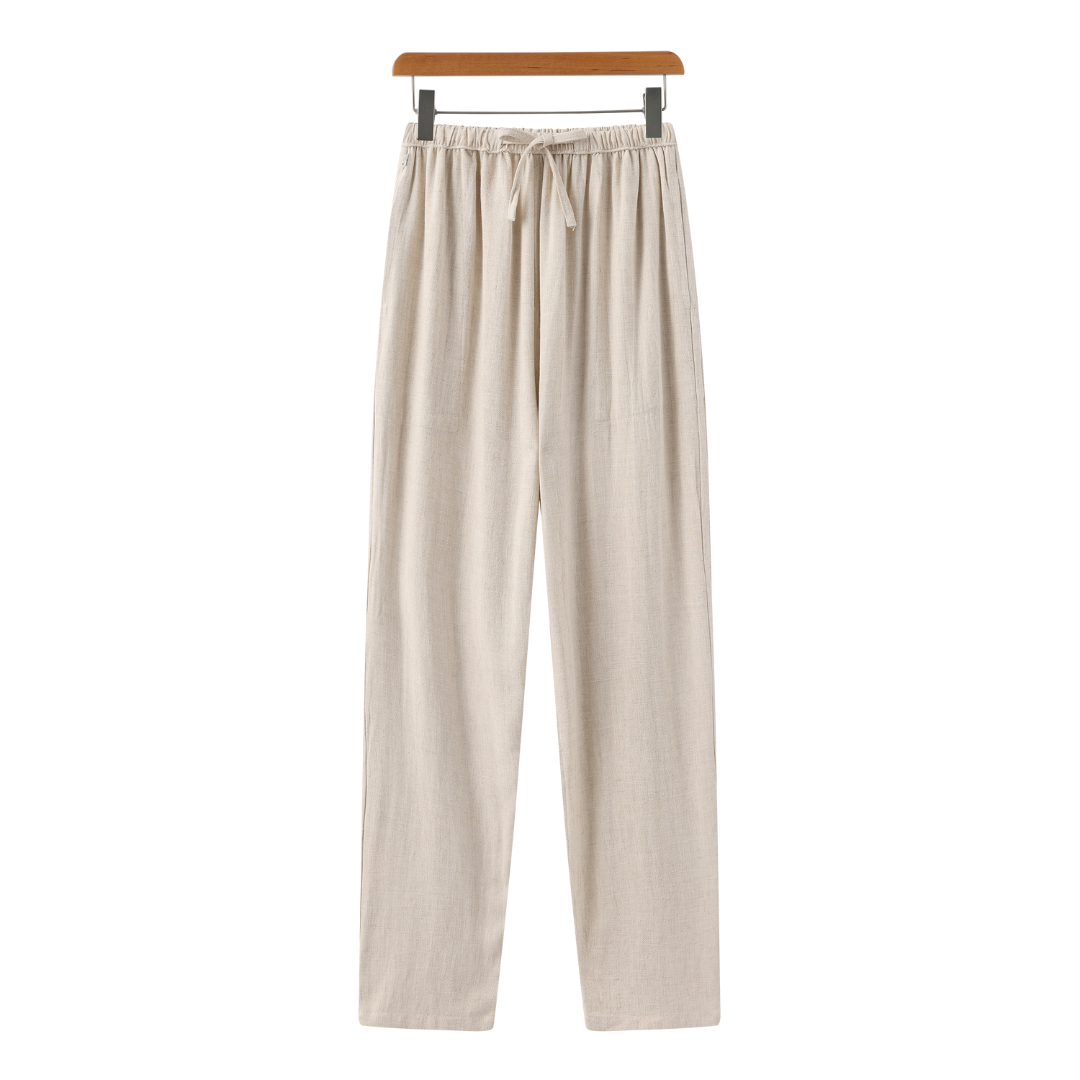 Chad - Linnen Pantalon (Slim Fit)