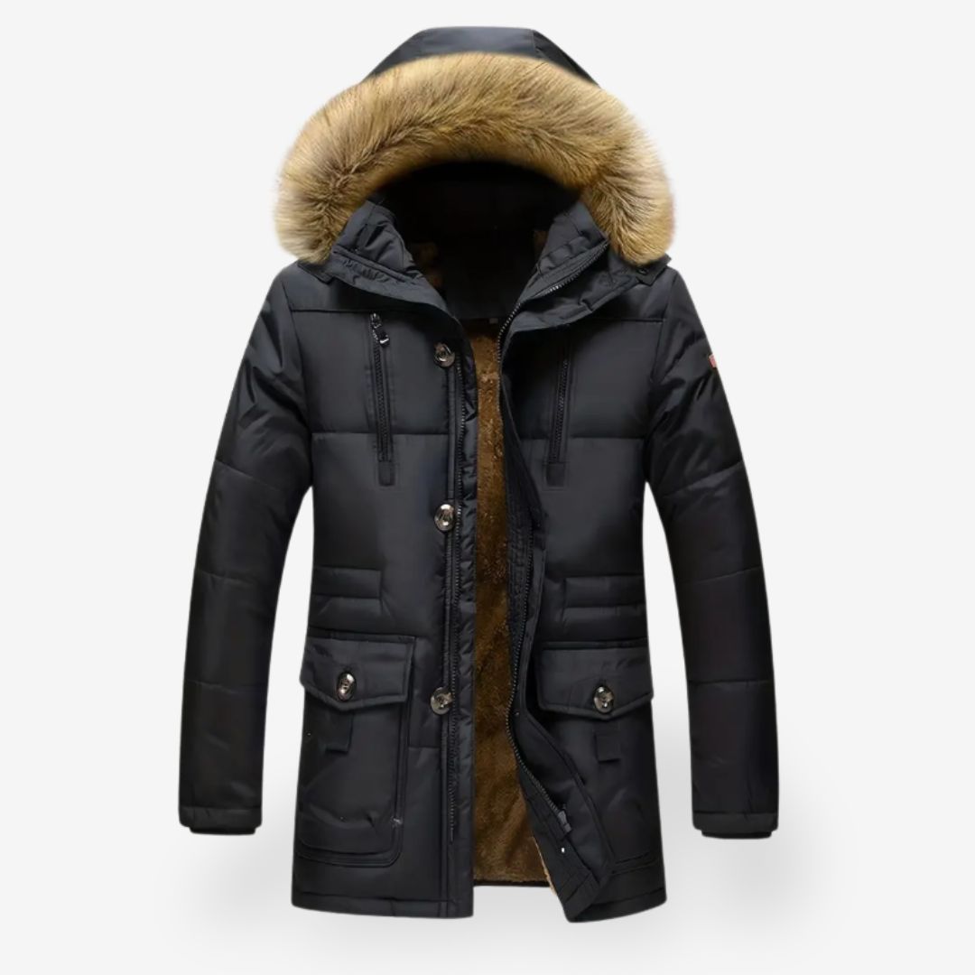 Heren Warme Winterparka