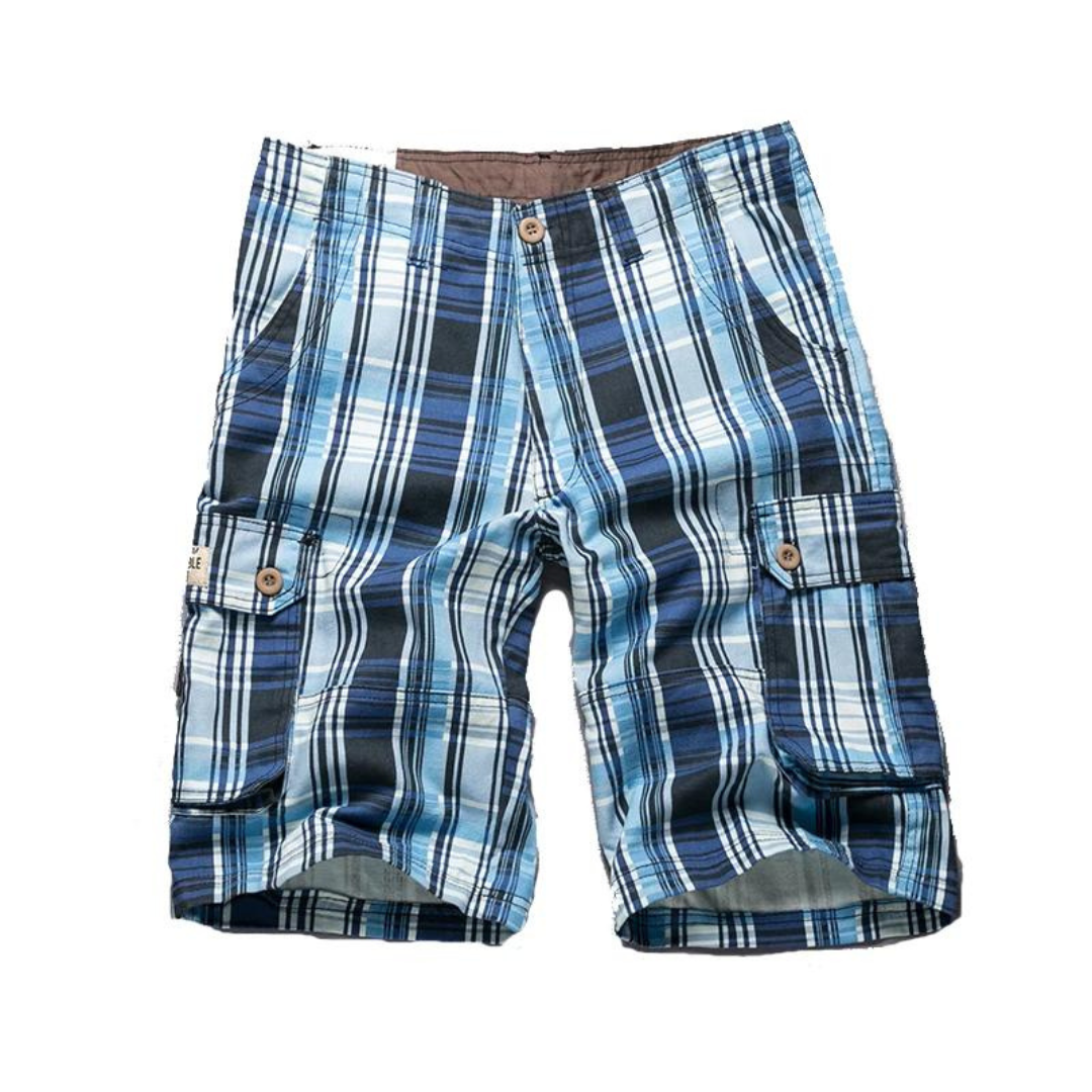 Troy - Katoenen Strand Cargo Short voor Heren