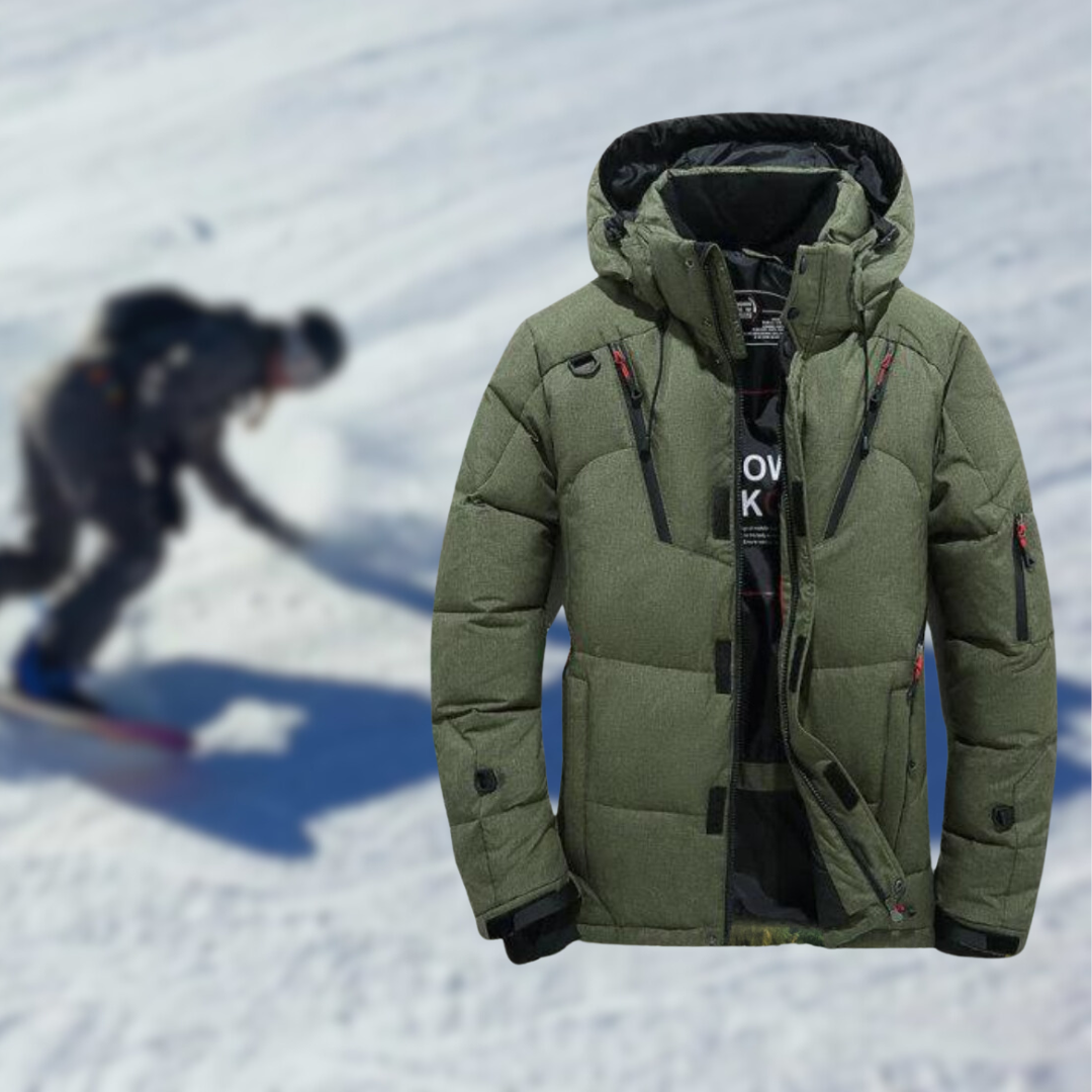 Harphy - Goose Parka | Hoogwaardige winterjas voor heren met afneembare capuchon