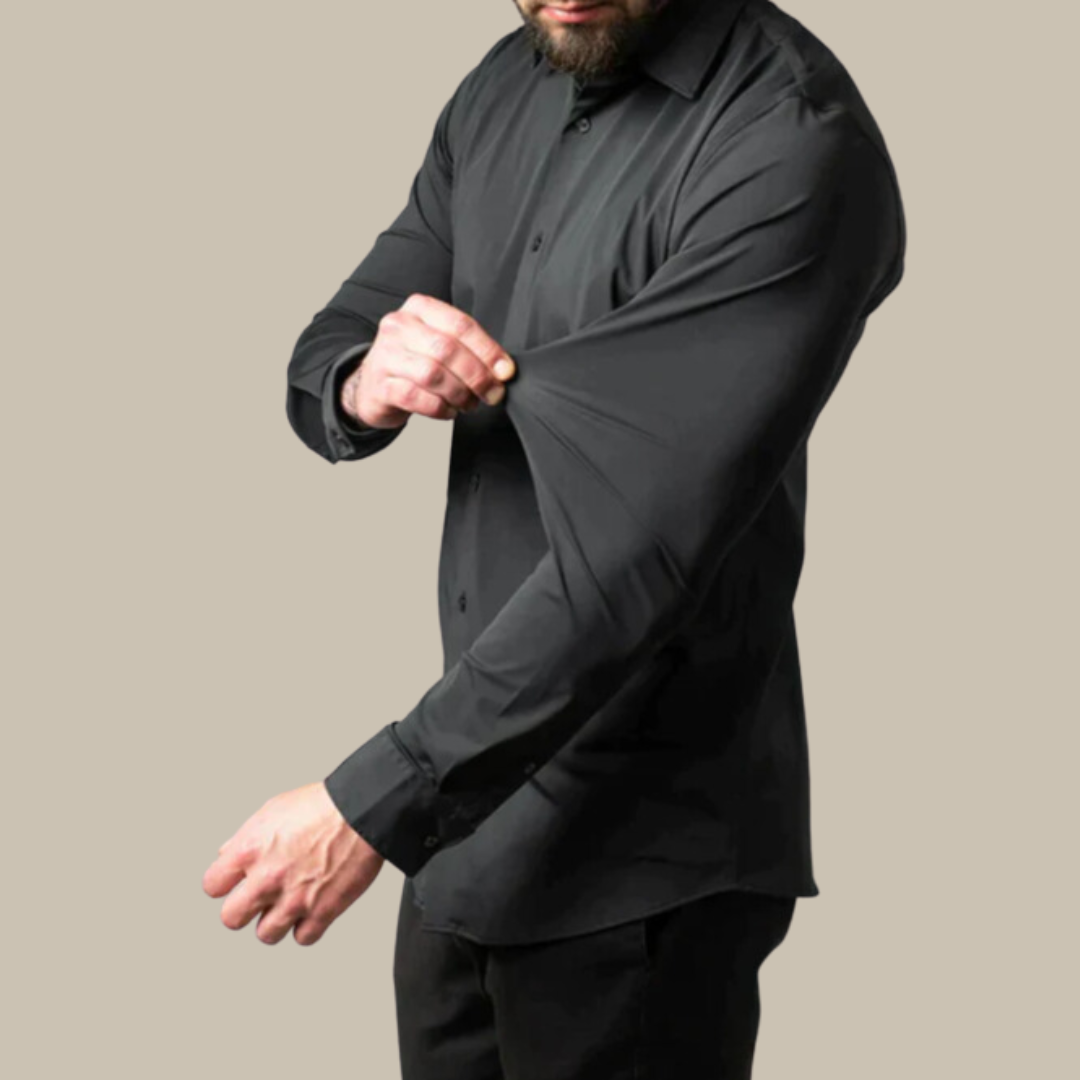 Formal Men's Shirt with Premium Stretch for the Perfect Fit