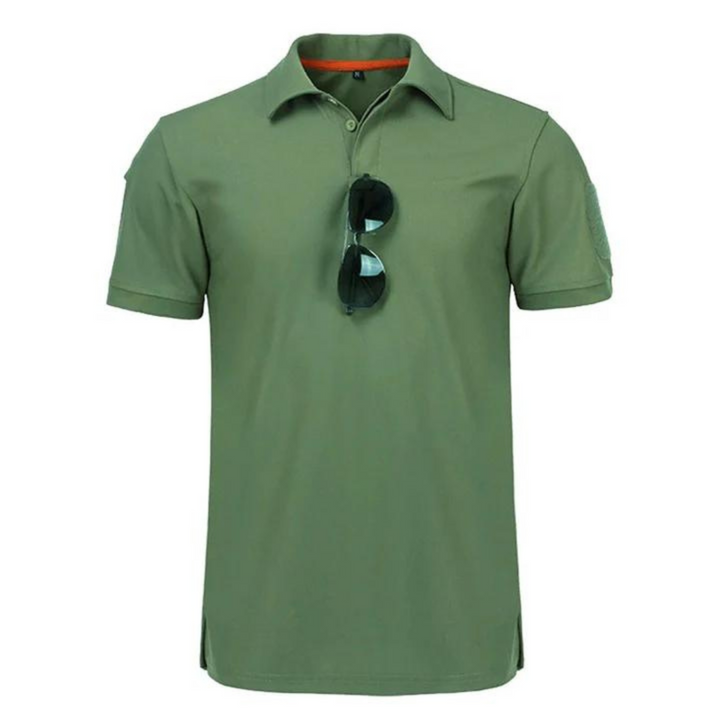 Winston - Heren Sneldrogende Leger Polo Shirt