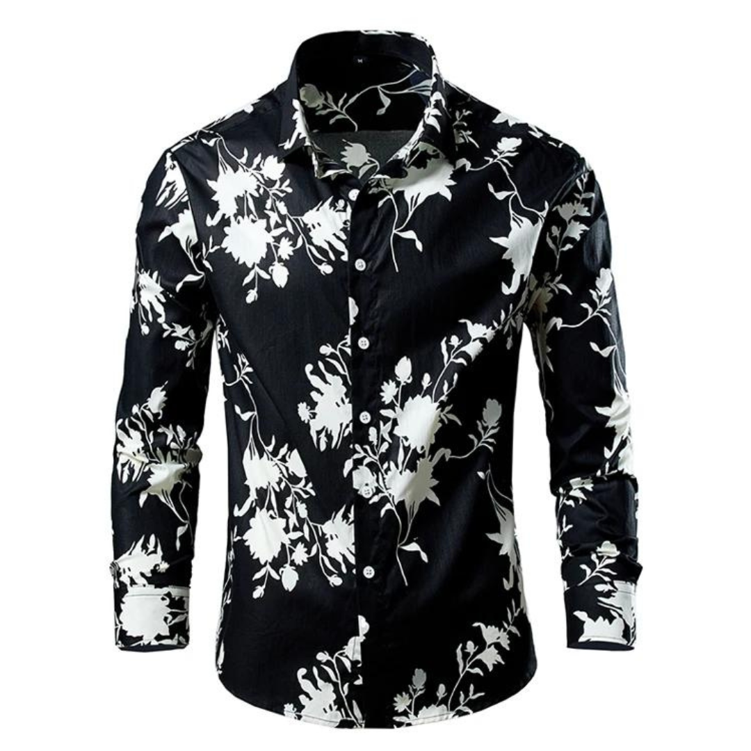 Carl - Hawaii Lente/Zomer Blouse Voor Heren