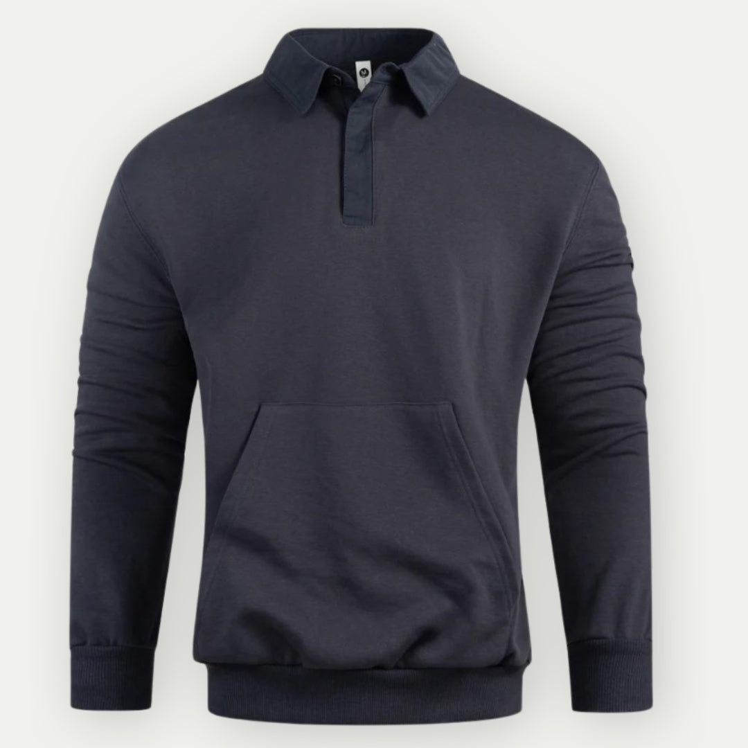 Victtor - Klassiek Kraag Sweatshirt