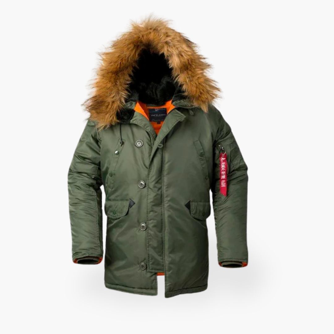 Para | Heren Warme Parka met Kraag