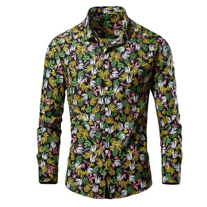 Carl - Hawaii Lente/Zomer Blouse Voor Heren