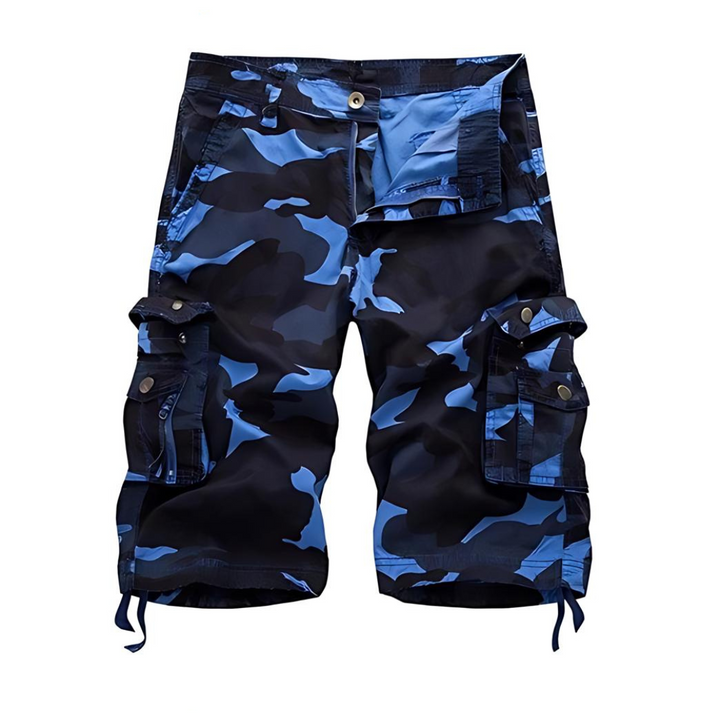 Ceddy - Camouflage Katoenen Zomer Cargo Heren Short