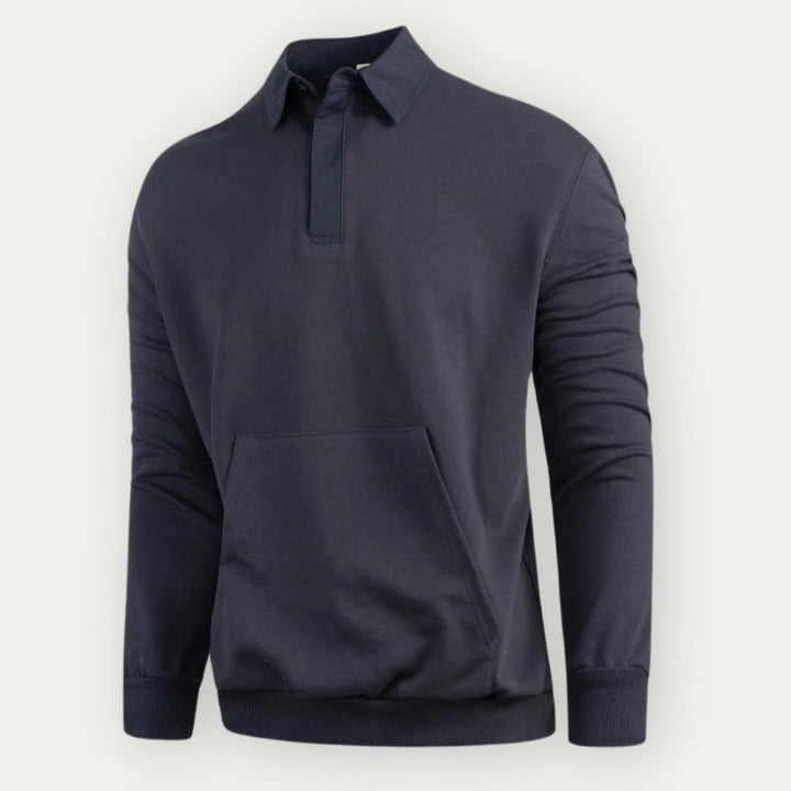 Victtor - Klassiek Kraag Sweatshirt