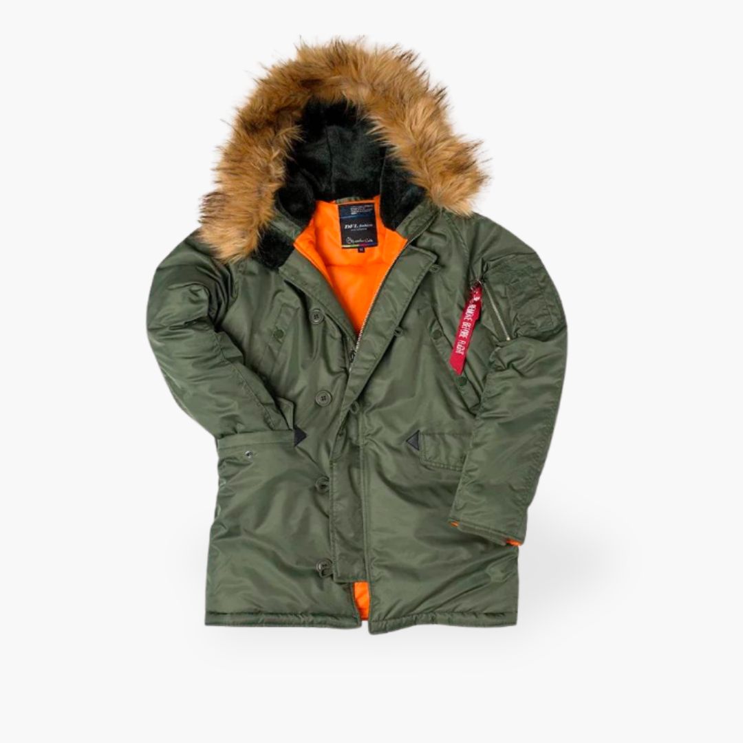 Para | Heren Warme Parka met Kraag