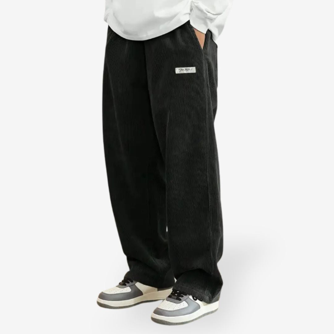 Donald | Men's Vintage Style Loose Fit Trousers