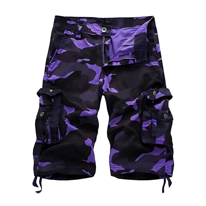 Ceddy - Camouflage Katoenen Zomer Cargo Heren Short