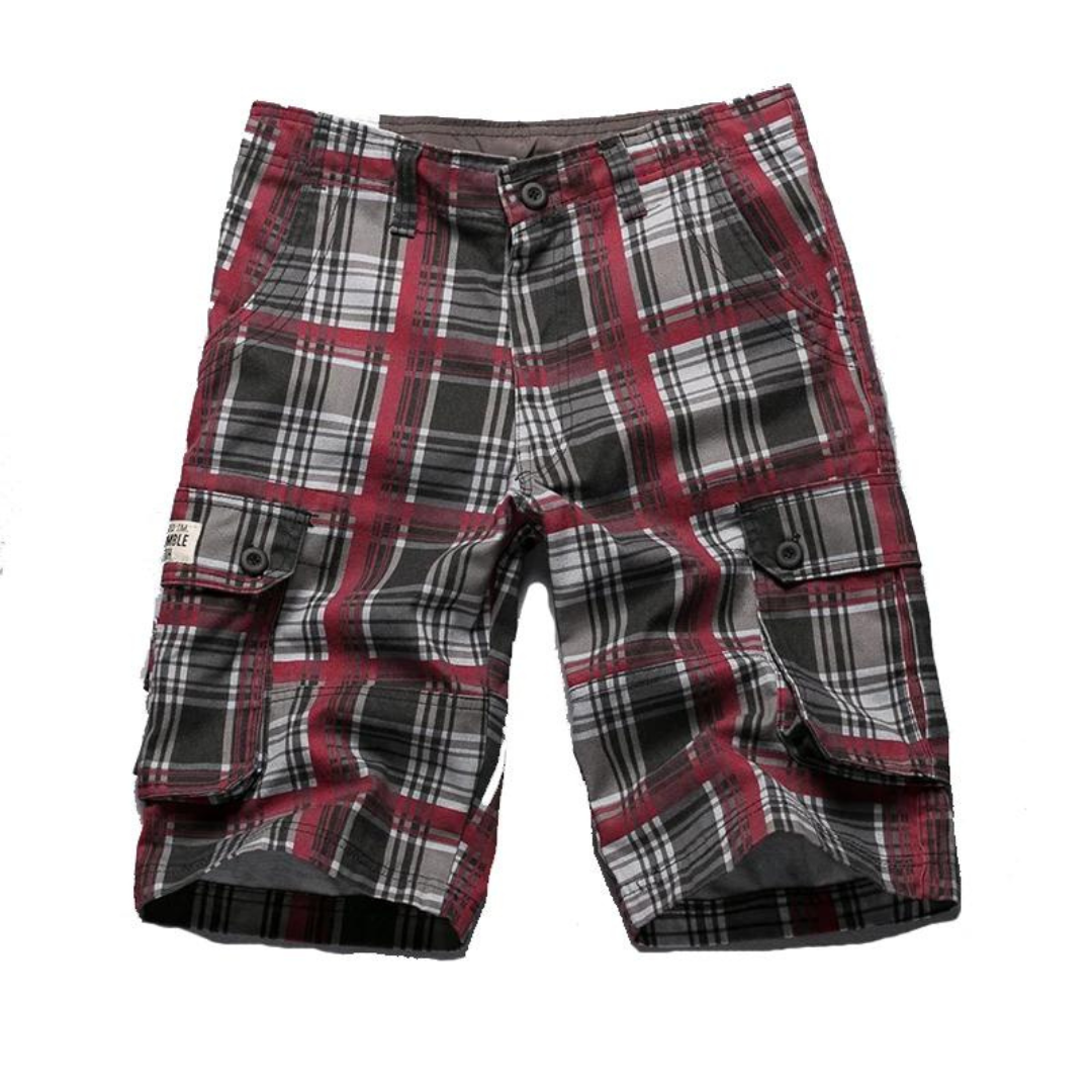 Troy - Katoenen Strand Cargo Short voor Heren