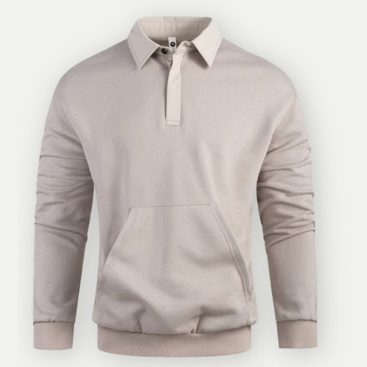 Victtor - Klassiek Kraag Sweatshirt