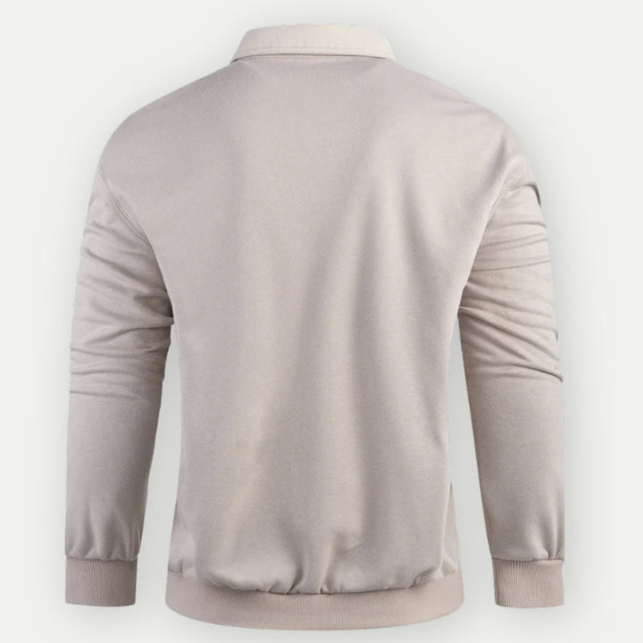 Victtor - Klassiek Kraag Sweatshirt