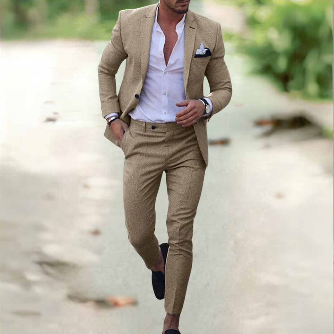 Harvey | Tailored Fit 2-Piece Men's Suit