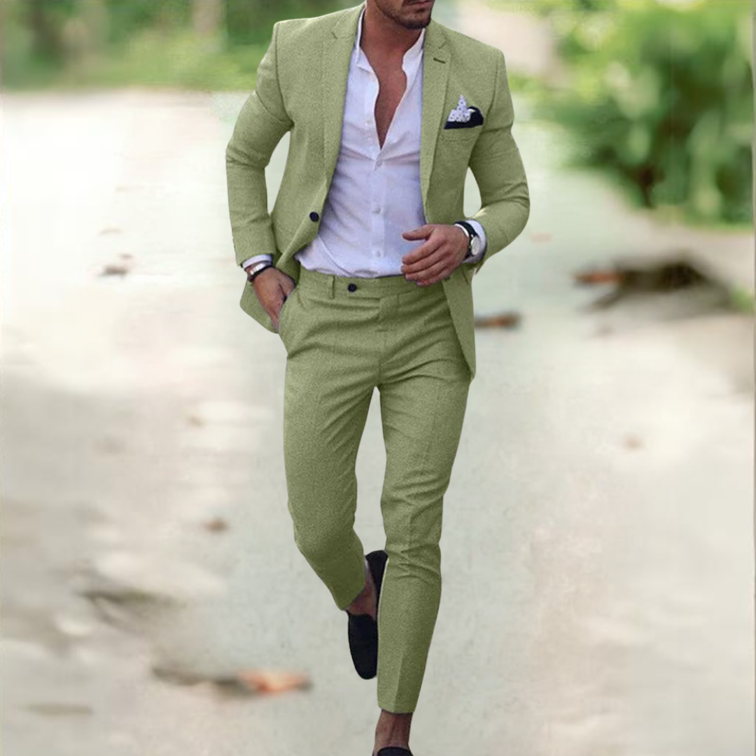 Harvey | Tailored Fit 2-Piece Men's Suit