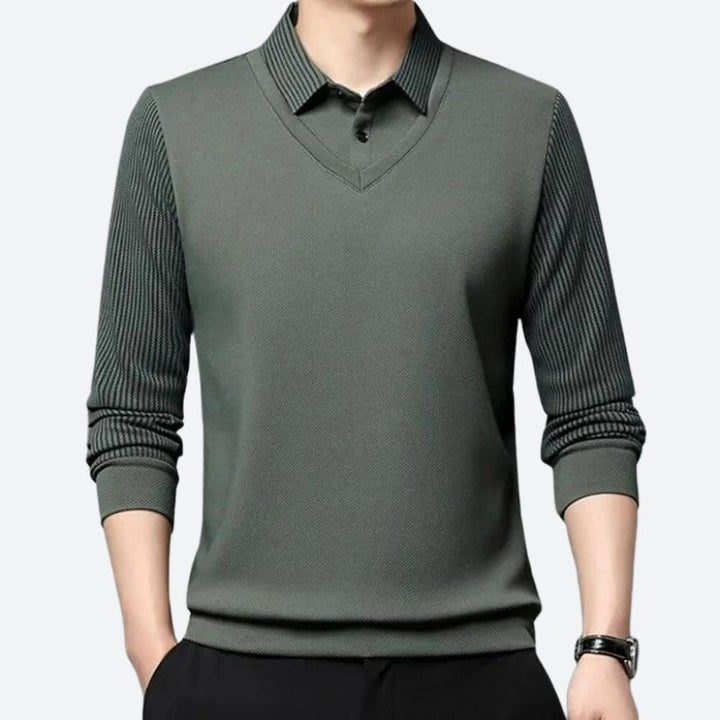 James | Elegante Longsleeves voor Mannen