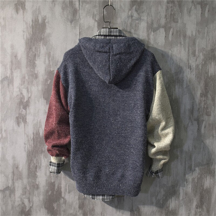 Derek | Casual gebreide hoodie