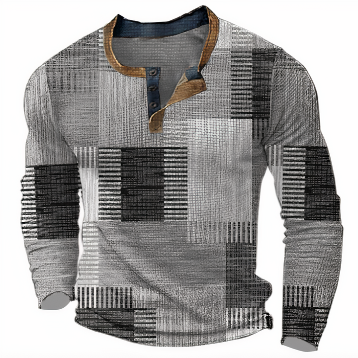 Jonathans - Kleurblok patchwork top voor mannen