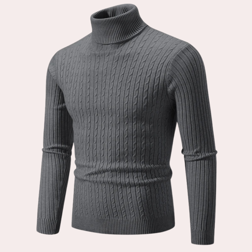 Ian | Comfortabele gebreide herensweater