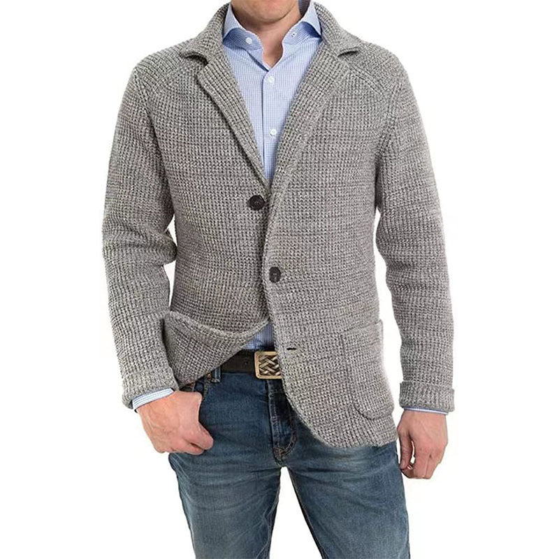 Luffy - Knitted Blazer-vest | Casual gebreide blazer/jas met knopen