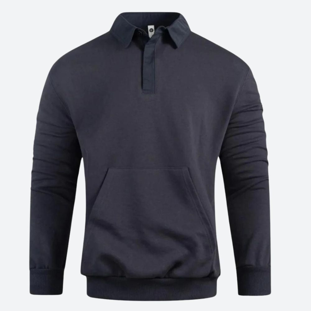 Bradley | Klassiek Pullover Sweatshirt met kraag