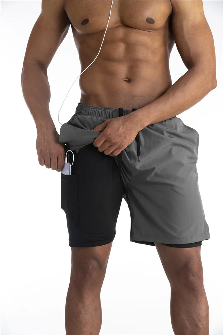 Otto - Armour Hardloop Shorts Met Liner Met Zak Voor Je Telefoon