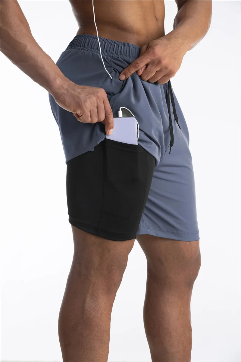 Otto - Armour Hardloop Shorts Met Liner Met Zak Voor Je Telefoon