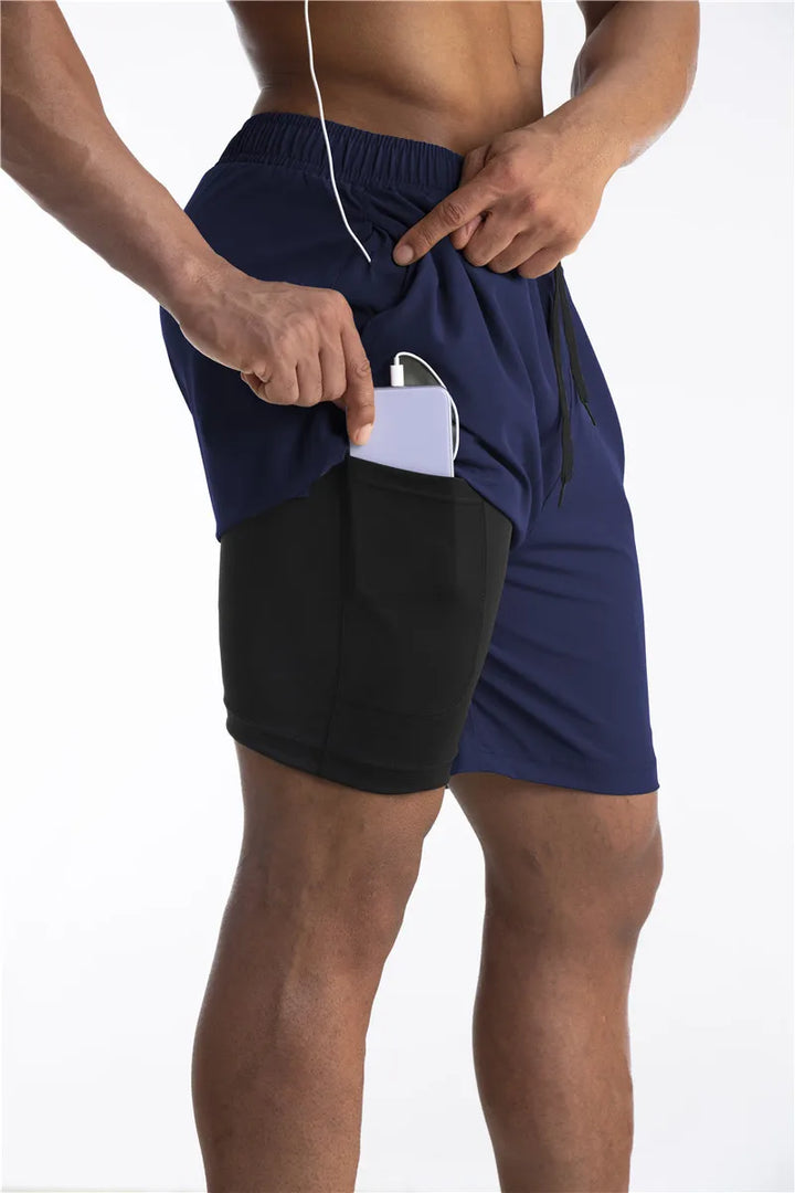 Otto - Armour Hardloop Shorts Met Liner Met Zak Voor Je Telefoon