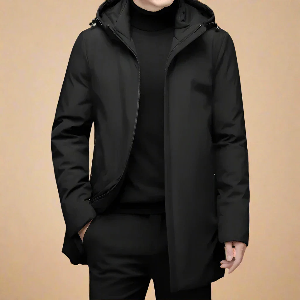 Men's Long Waterproof Winter Coat