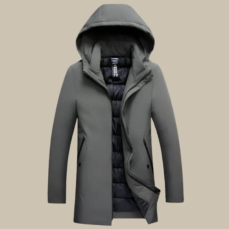 Men's Long Waterproof Winter Coat