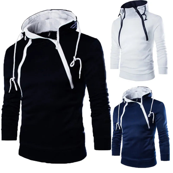 Marcus - Sweatshirt Hoodie | Trui met hoge hals