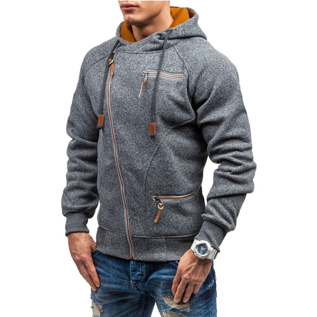 Jason | Fleece vest met capuchon voor heren