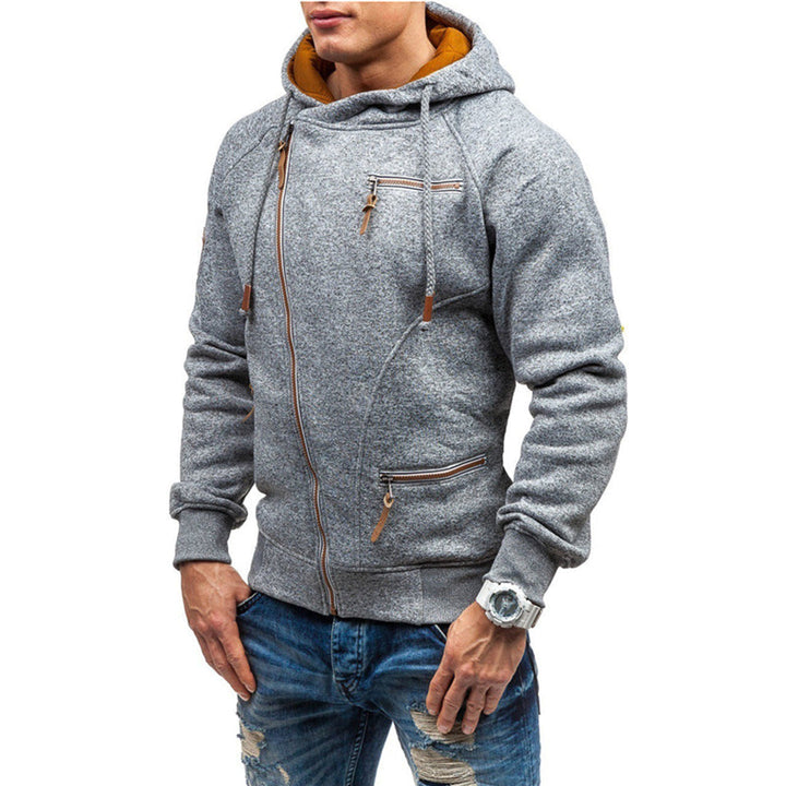 Jason | Fleece vest met capuchon voor heren