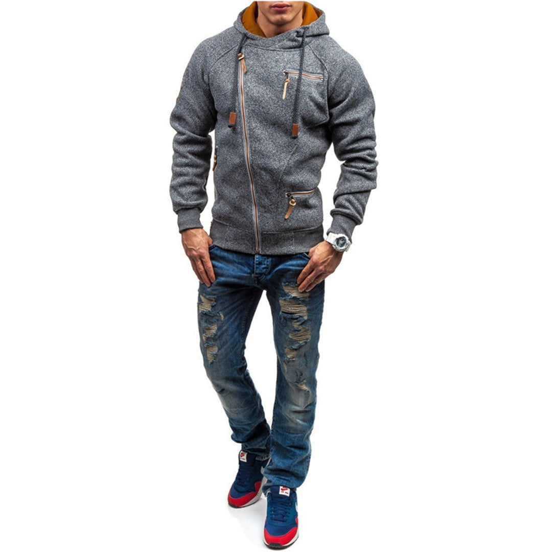 Jason | Fleece vest met capuchon voor heren