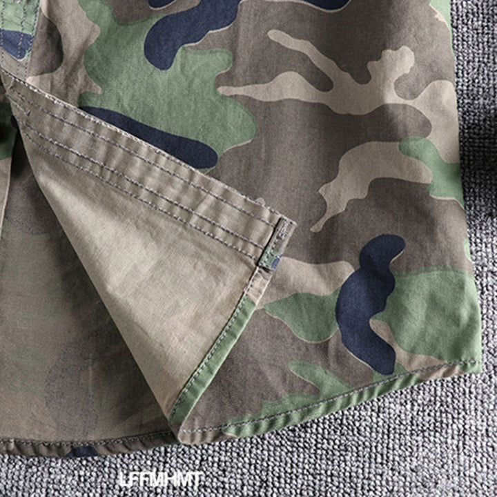 Abel - Militair Camouflage Zomer Shirt Voor Heren