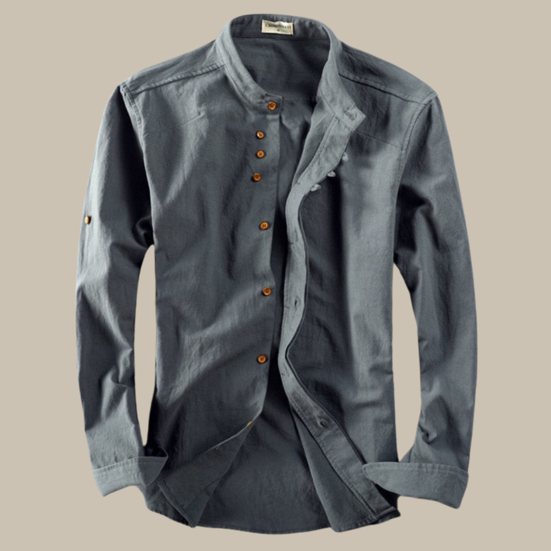 Noah Casual Shirt | Japanese Slim-Fit Shirt Styled with Buttons