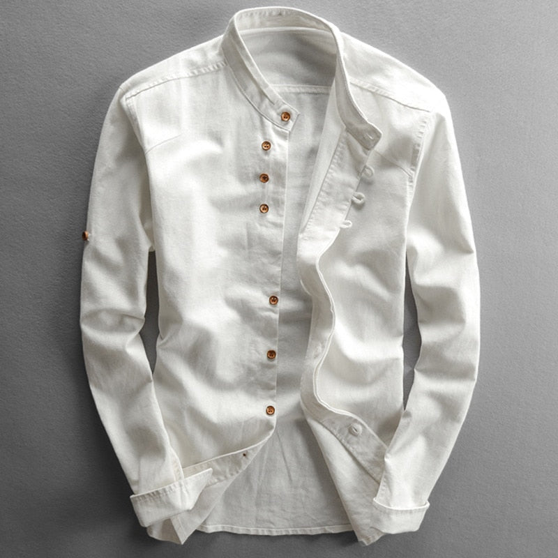 Noah Casual Shirt | Japanese Slim-Fit Shirt Styled with Buttons