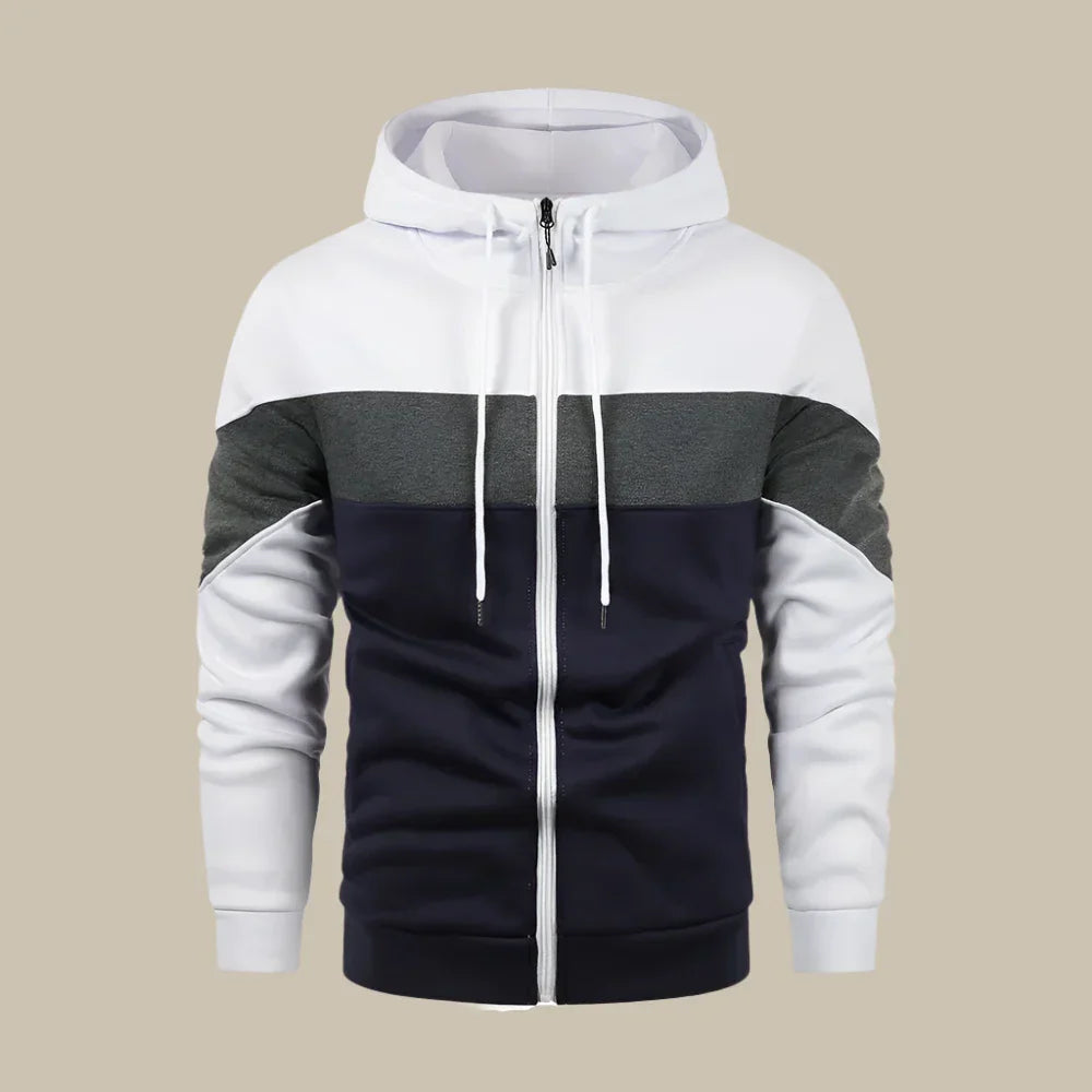 Casual Hoodie for Men with Zipper