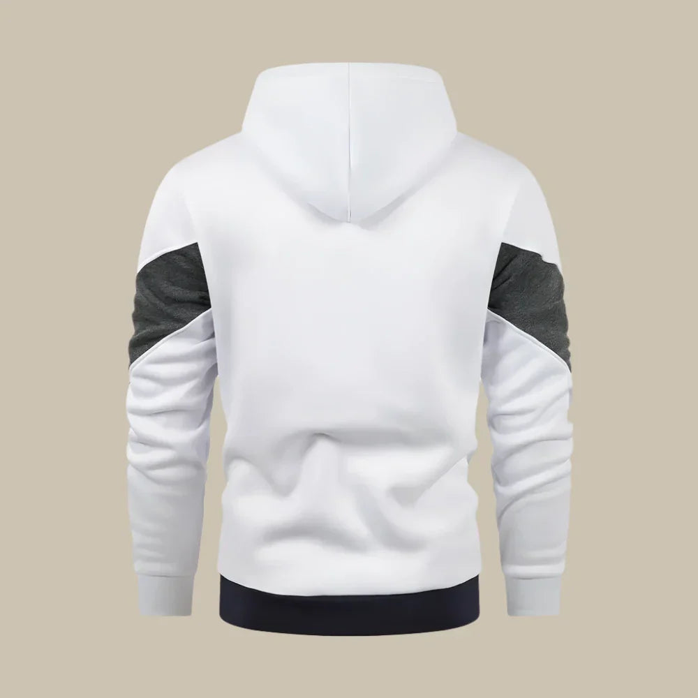 Casual Hoodie for Men with Zipper