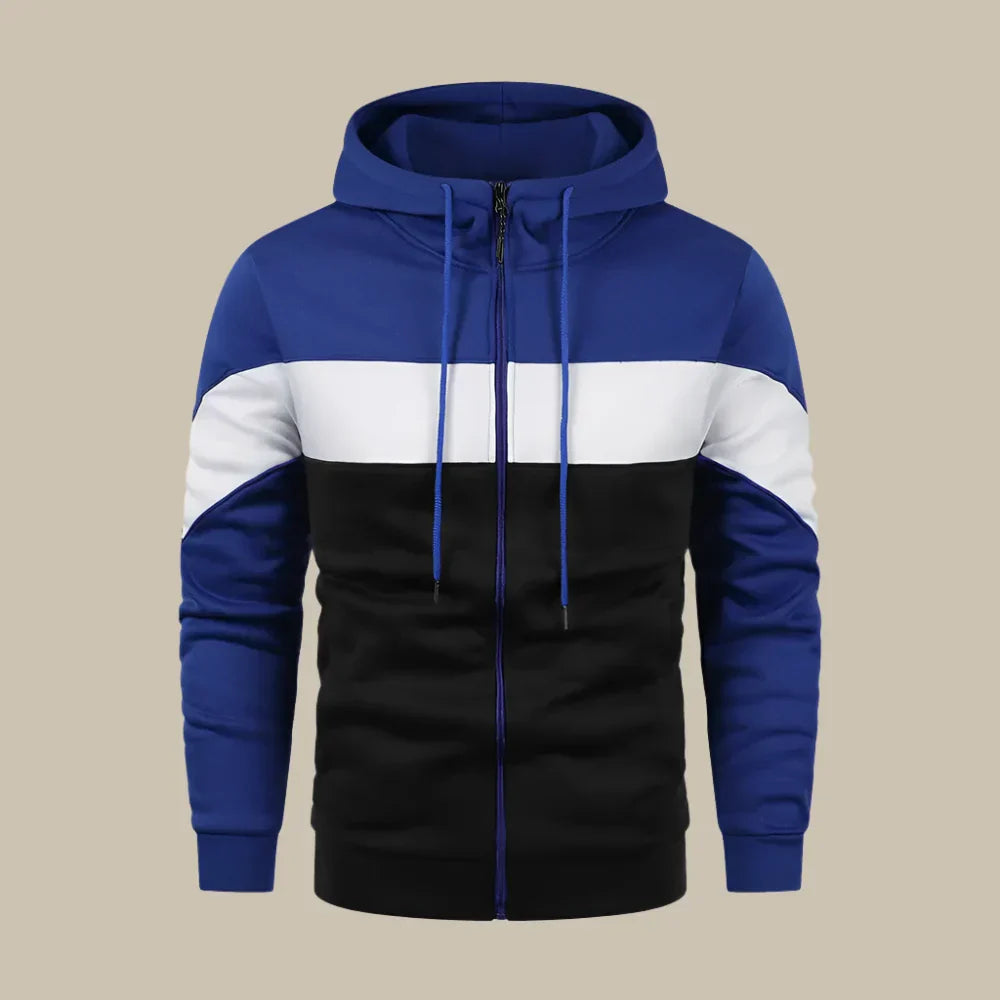 Casual Hoodie for Men with Zipper