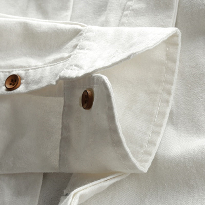 Noah Casual Shirt | Japanese Slim-Fit Shirt Styled with Buttons