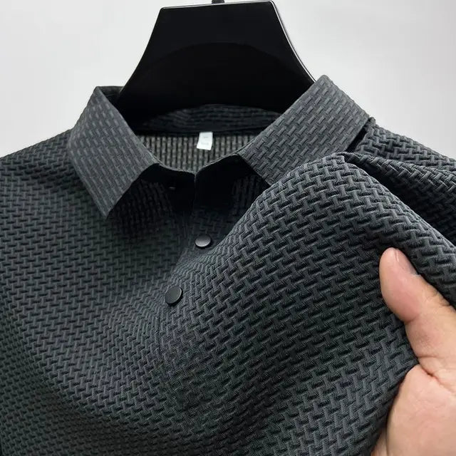 Boss - Silk T-Shirt: Breathable Mesh Comfort