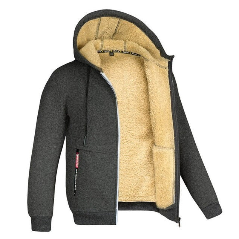 Lincon - HUGO Vest | Sherpa fleece vest voor heren