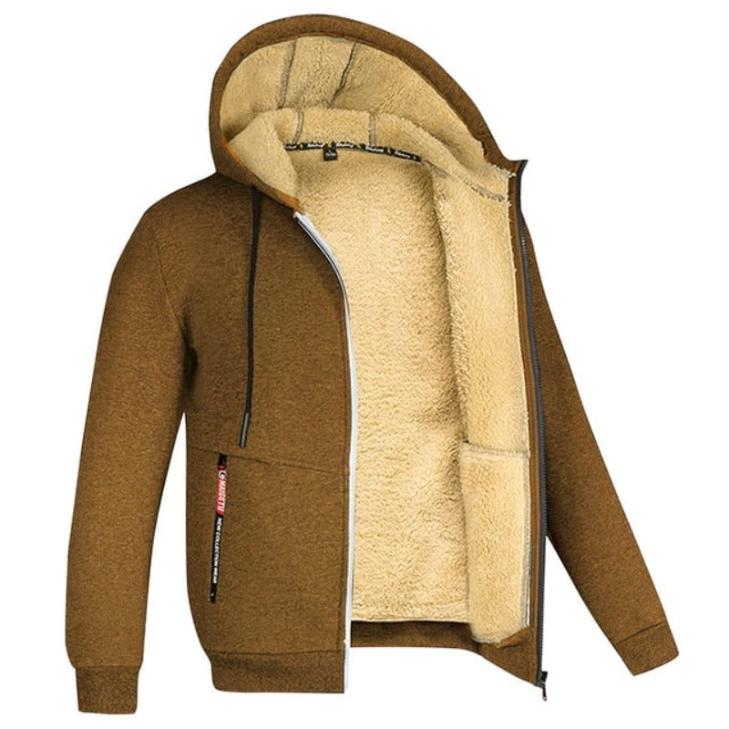 Lincon - HUGO Vest | Sherpa fleece vest voor heren