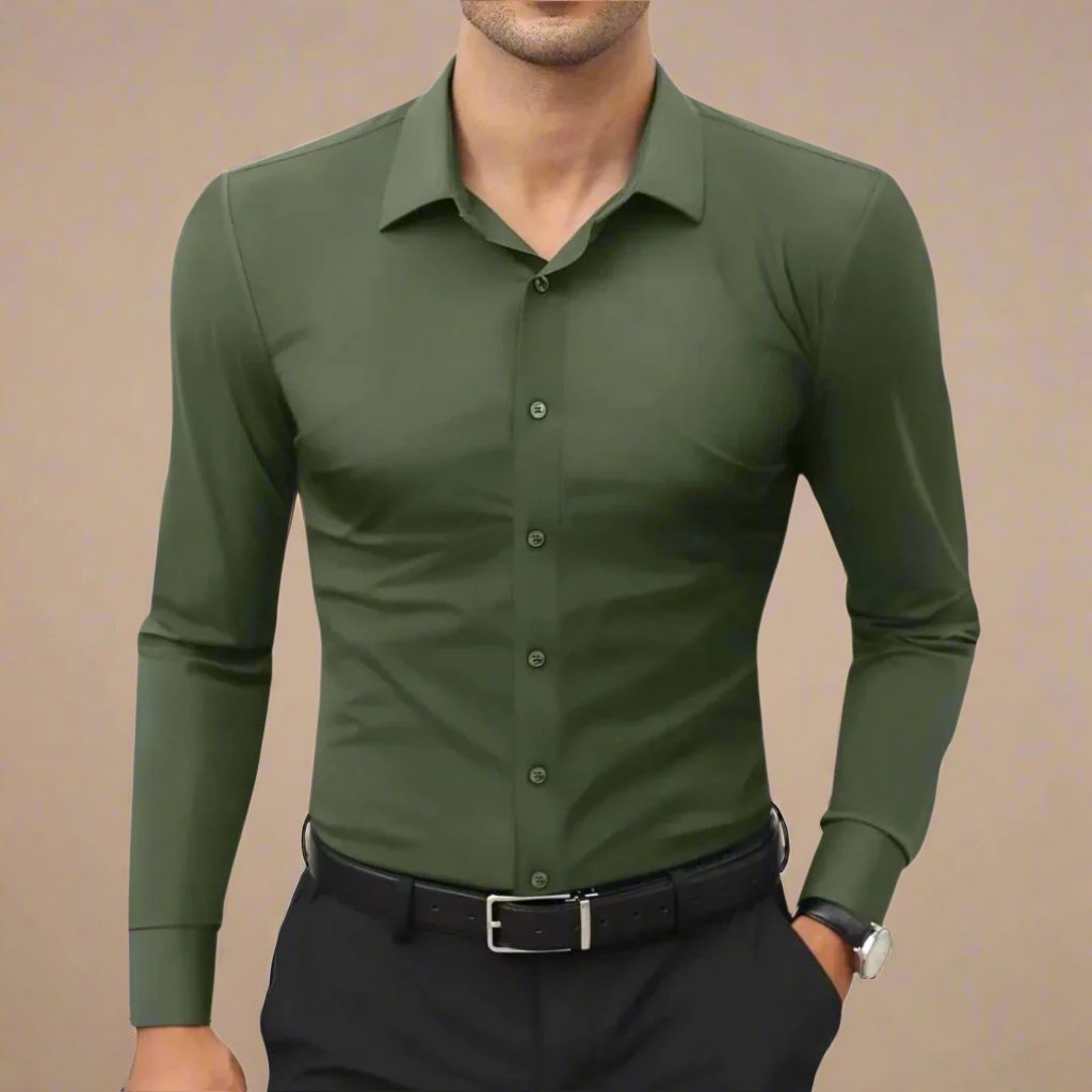 Men's Business Casual Super-Stretch Shirt